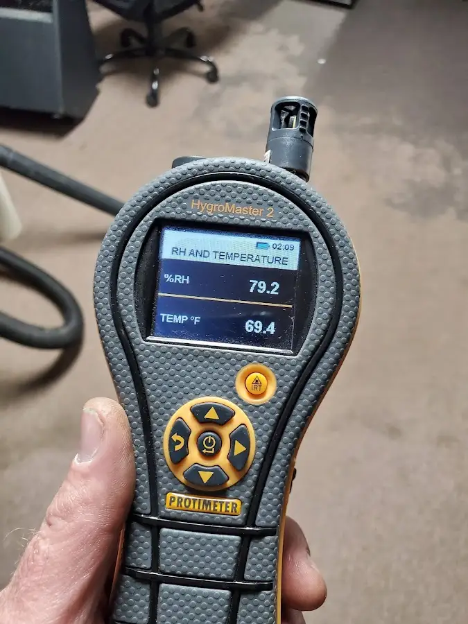 Moisture meter humidity assessment for Fire & Smoke Damage Restoration in Ashton-Sandy Spring